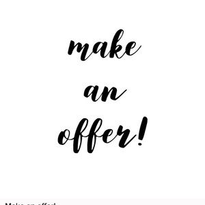 make an offer could except